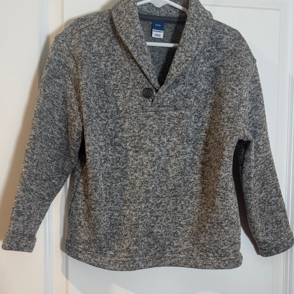 Gray Collar Sweater